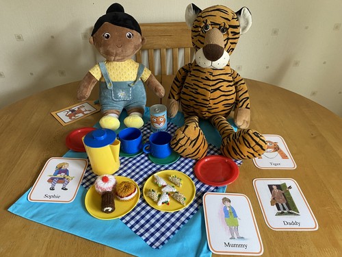Large the tiger who - the, to
