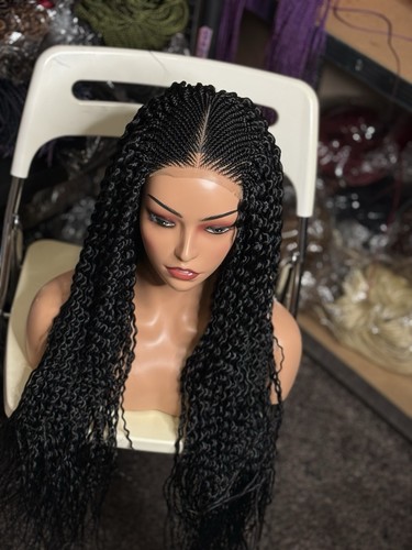Water melons braided wig women - melons,