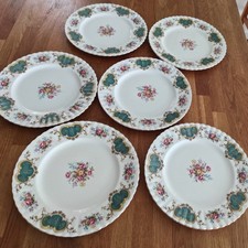6 Royal Albert Berkeley -10,1/4" Dinner Plates