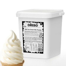 ONERO Vanilla | Soft-Serve Whipped  Ice Cream Mix Powder | Premium Dairy