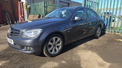 W204 mercedes class blue - mercedes,