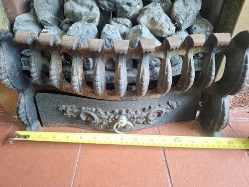 Vintage fire fret grate - vintage,