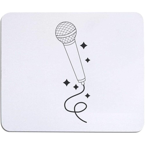 Microphone with glitter - 'microphone,