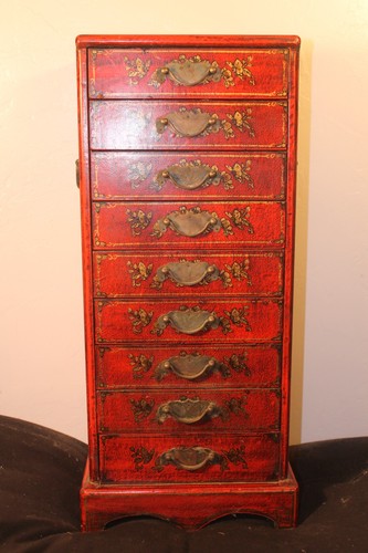 Chinese red lacquer - red,
