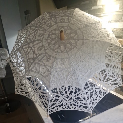 Vintage white summer lace - vintage,