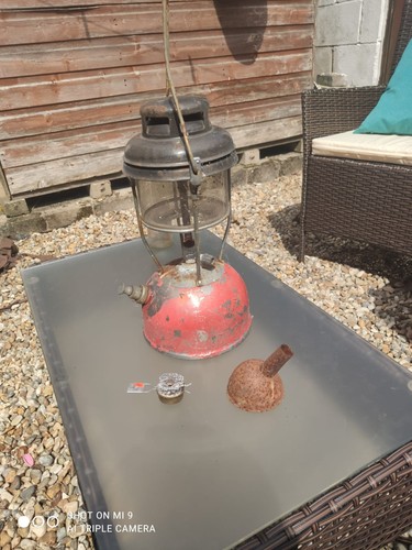 Old vintage red tilley - old,