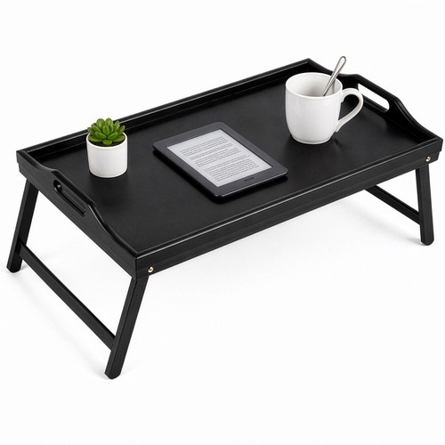 Bamboo bed tray - bamboo,