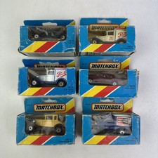 A Collection Of Vintage 1980s Matchbox Diecast Metal Cars