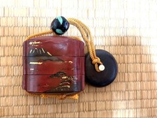 Japanese Antique Red Lacquer