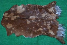 Luxury Goat hide Rug Hair on
