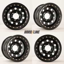 4 x 16" Steel Wheels fits Toyota Hilux Hardline BLOC 6x139.7 ET-20