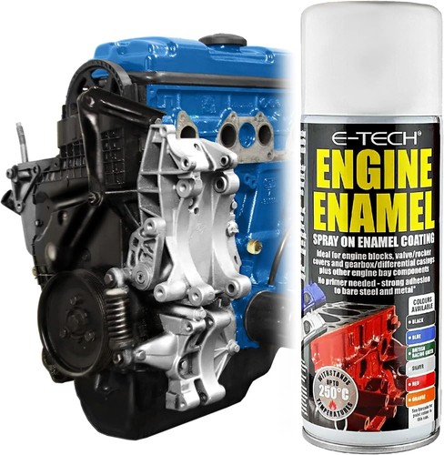 Heat resistant engine enamel - engine,
