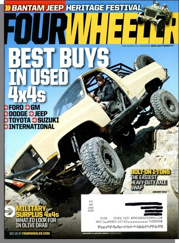 Four wheeler 2012 january - january,