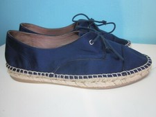 Tabitha Simmons Blue Satin