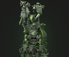 Herald On Palanquin Nurgle