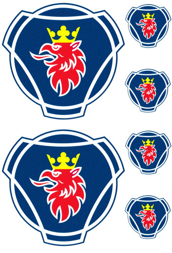 Scania griffin emblem hgv - 6x,