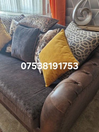 Sofa and snuggle chair - and,