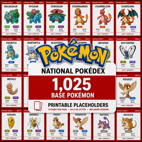 Pokemon binder placeholder - binder,