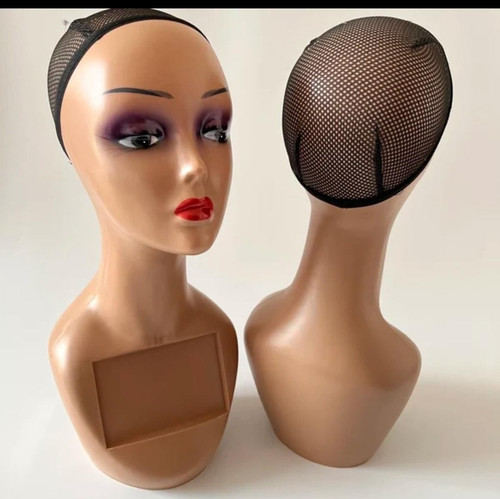 Female wig display - female,