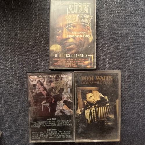 Vintage tom waits cassette lot - vintage,