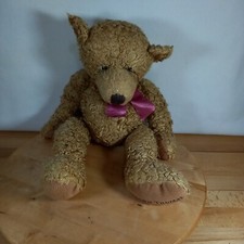 Vintage Russ Berrie Ireland Ltd Brown Thomas Grafton Teddy Bear 19 Inches