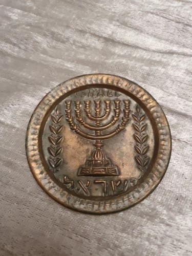 Menorah israel copper - copper, color