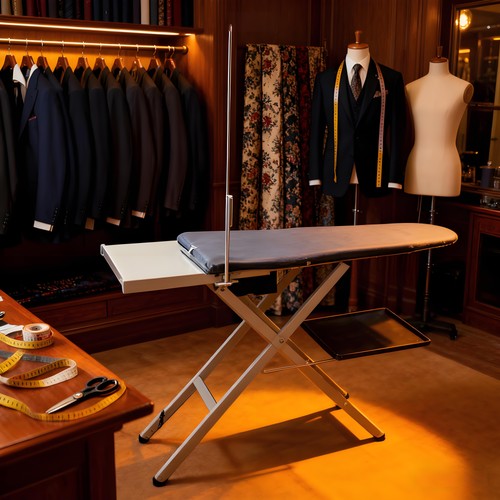 Heated vacuum ironing board - heated,