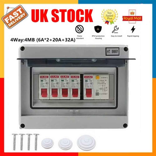 4way consumer unit - 4way,