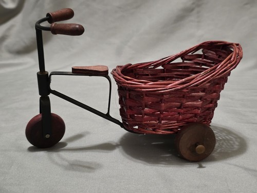 Miniature metal tricycle with - miniature,
