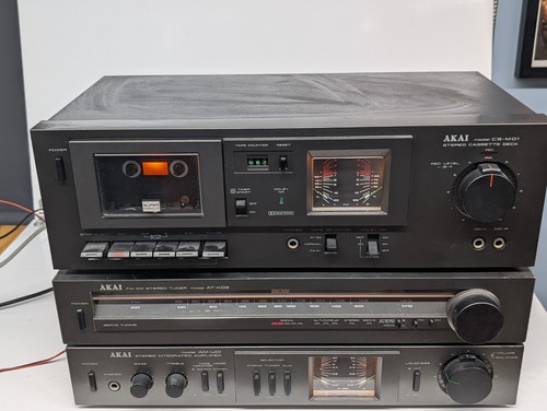 Akai m01 black vintage tape - cs,