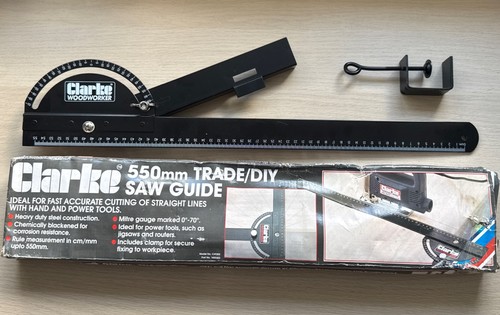 Long saw guide rail - long, straight