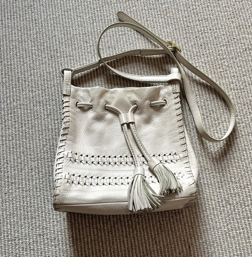 Fossil ivory almond leather - fossil,
