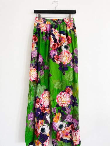 Zara floral wide - floral, leg
