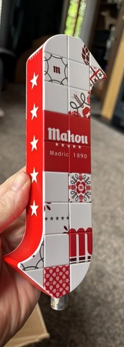 Mahou spanish lager plastic - mahou,