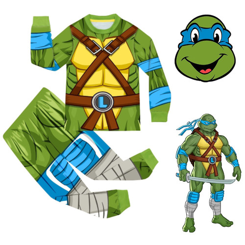 Kids ninja pyjamas - kids, turtle