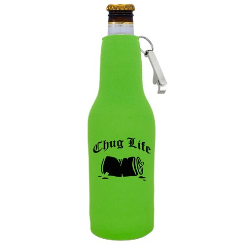 Chug life beer bottle - beer,