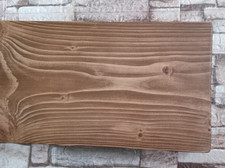 Vintage, floating,solid wood, handmade shelves 22.5cm/9inch. Invisible supports.