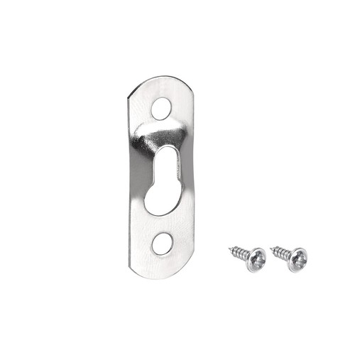 Keyhole hanging plate 37mm - plate,, x