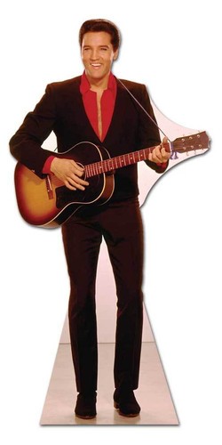 Elvis presley with guitar - presley,