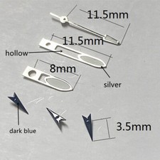 Dark Blue Small Second Hand Watch Hands for Miyota OS10 OS20 OS22 OS60 OS80