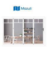 Aluminium Bifold Doors White 4