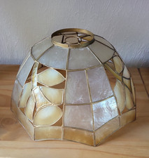 Vintage Capiz Shell Lampshade