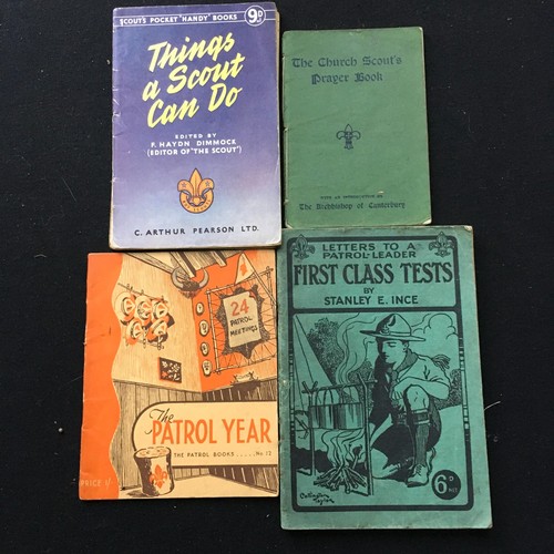 Vintage scouting books first - vintage,