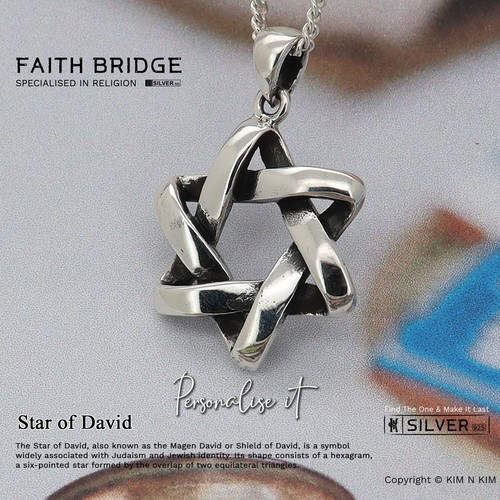 Star david pendant - of,