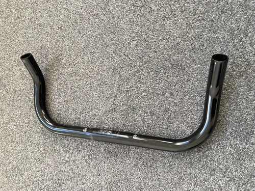 Black bull horn - black, handlebar