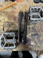 Gt BMX Crank Arms With Wellgo