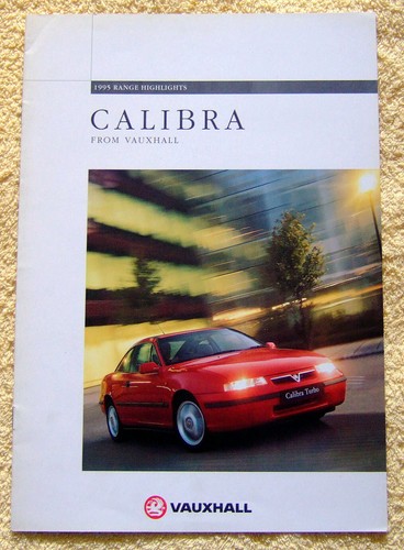 Vauxhall calibra 1995 range - calibra,