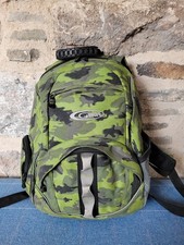 Gelert Camouflage Green Olive Backpack Camo School Bag Rucksack Hiking Kids Boys