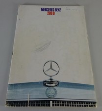 Brochure Mercedes-Benz W115 /8