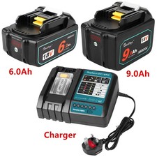 18Volt 5A 6.0A 9A BL1860 LED Battery Charger for Makita LXT BL1850 BL1840 BL1830